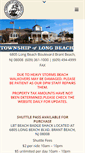 Mobile Screenshot of longbeachtownship.com